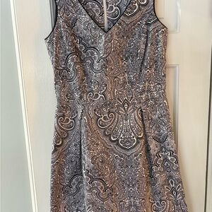 Tommy Hilfiger Elegant Paisley Print Dress
